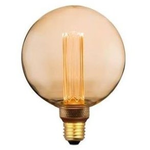 Halo Design Colors Dim Globe Glhbirne E27 W5 12,5 cm, Amber