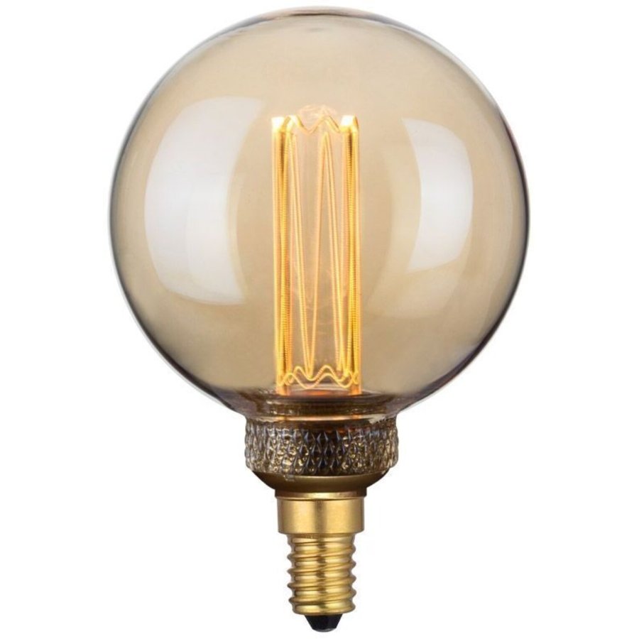 Halo Design Colors Dim Mini Globe Glhbirne LED E14 2W, Amber