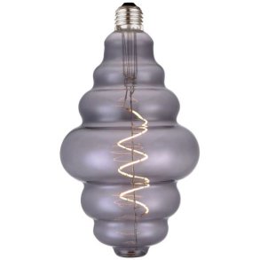 Halo Design Colors Rings Mini-Glühbirne E27 4W 3-stufig, Smoke