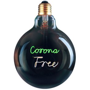 Halo Design Corona Free P�re E27 4W D�mpbar, Gr�n/Hvid