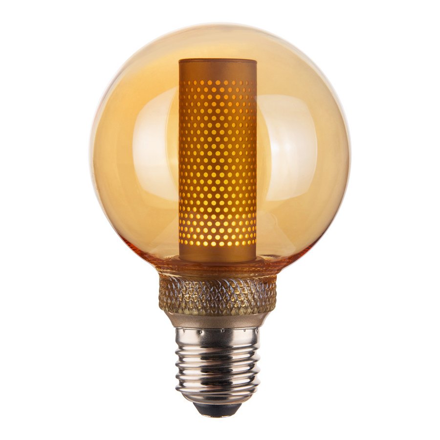 Halo Design Colors Core Glhbirne LED E27 3W 3 Step, Amber