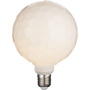 Halo Design Colors Geo Glhbirne LED E27 4W 3 Step, Opal