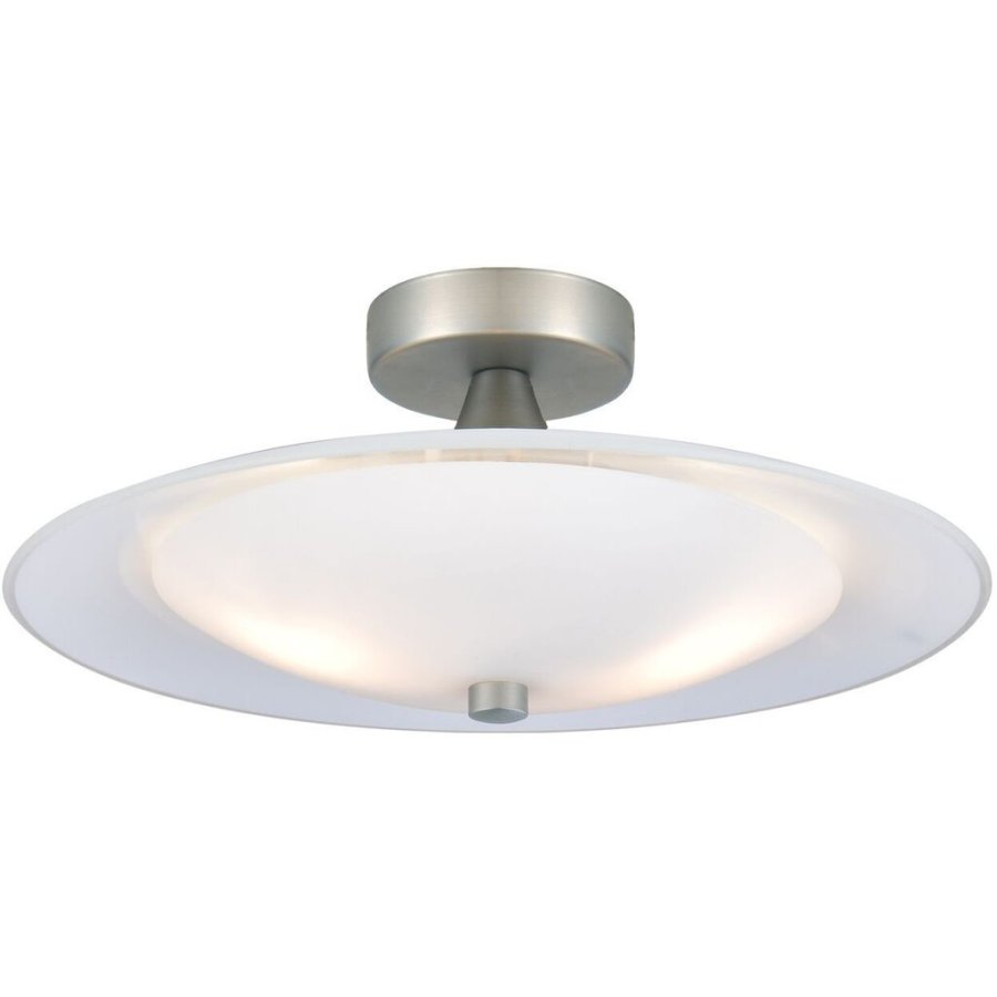 Halo Design Baroni Deckenlampe 35 cm, Opal/Alu