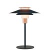 Halo Design Rivioli Tischlampe H33 cm, Schwarz/Kupfer