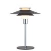 Halo Design Rivoli Tischlampe H33 cm, Schwarz/Chrom