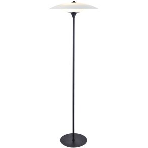 Halo Design Baroni Gulvlampe H150 cm, Opal/Sort