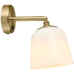 Halo Design Room 49 Væglampe 15 cm, Opal/Antik
