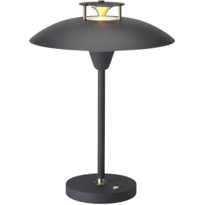 Halo Design Stepp 1-2-3 Trdls Bordlampe LED H28 cm, Sort
