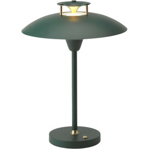 Halo Design Stepp 1-2-3 Trdls Bordlampe LED H28 cm, Mrkegrn