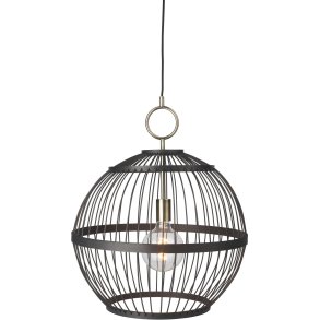 Halo Design Stockholm Nordic Edition Pendelleuchte 50 cm, Schwarz