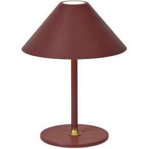 Halo Design Hygge Trdls Bordlampe LED H25 cm, Rd