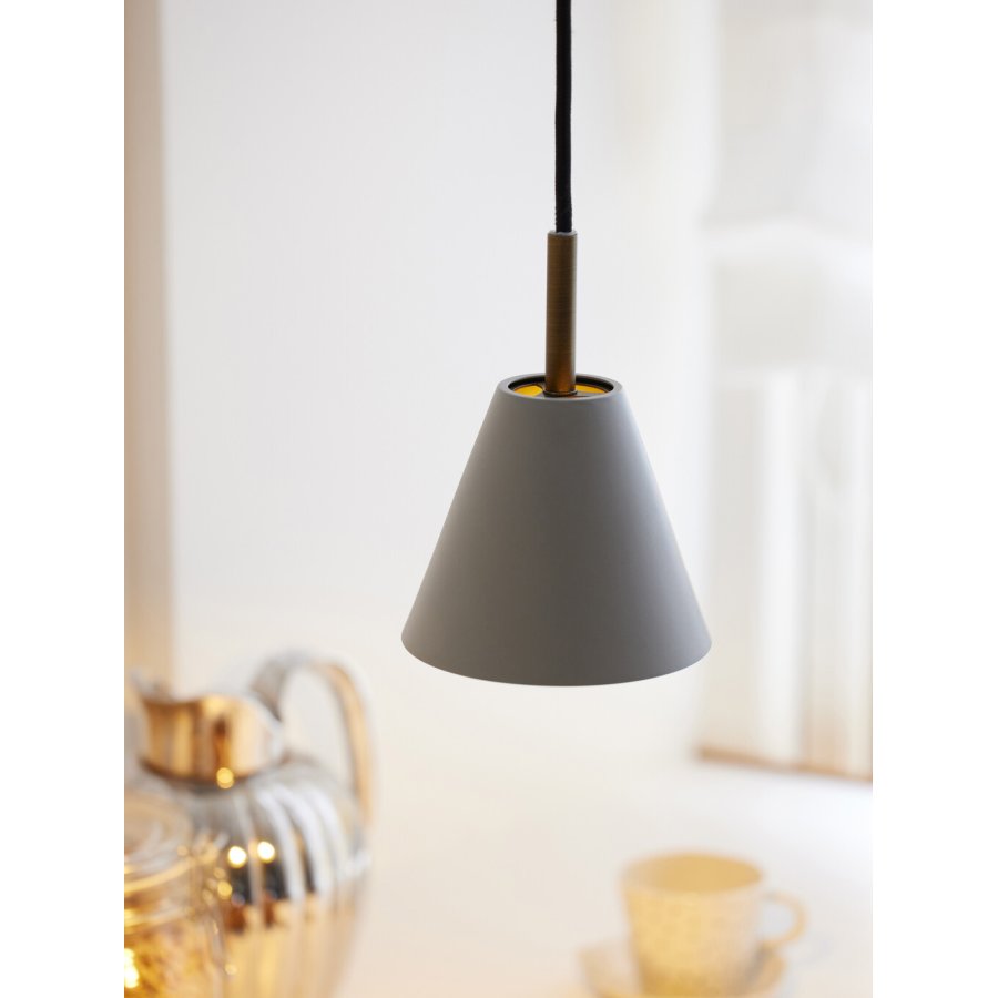 Halo Design Hygge Pendelleuchte 12 cm, Warmes Grau