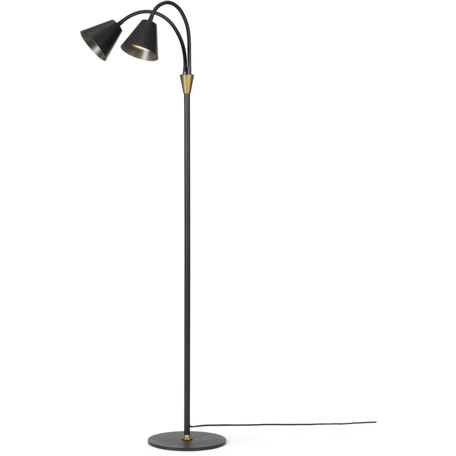 Halo Design Hygge Stehlampe H135 cm, Graphit Schwarz