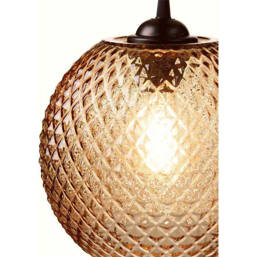 Halo Design Nobb Pendelleuchte 22 cm, Amber