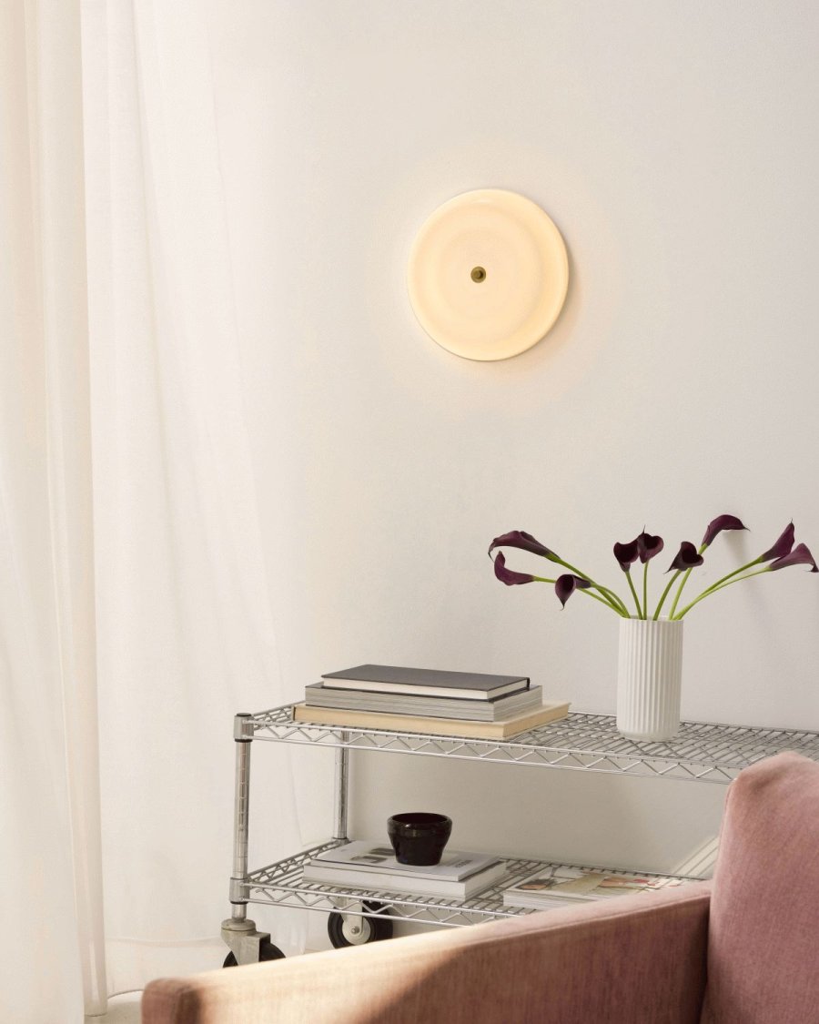 Halo Design Wave Deckenleuchte LED 30 cm, Opal