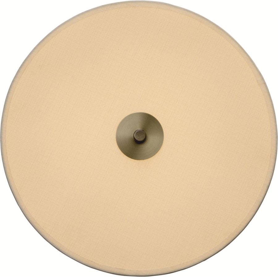 Halo Design Shade Deckenleuchte LED 40 cm, Creme/Messing