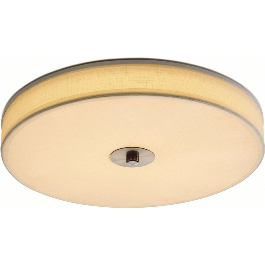 Halo Design Shade Deckenleuchte LED 40 cm, Creme/Messing