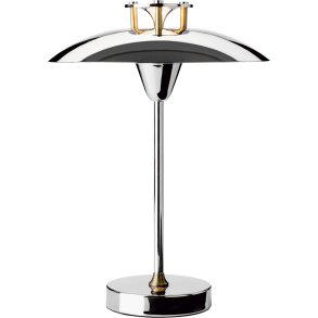 Halo Design Mini Stepp 1-2-4 Draadloze Tafellamp LED H23 cm, Chrome