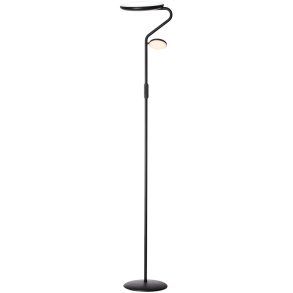 Halo Design Slim Uplight Stehlampe H170 cm, Schwarz