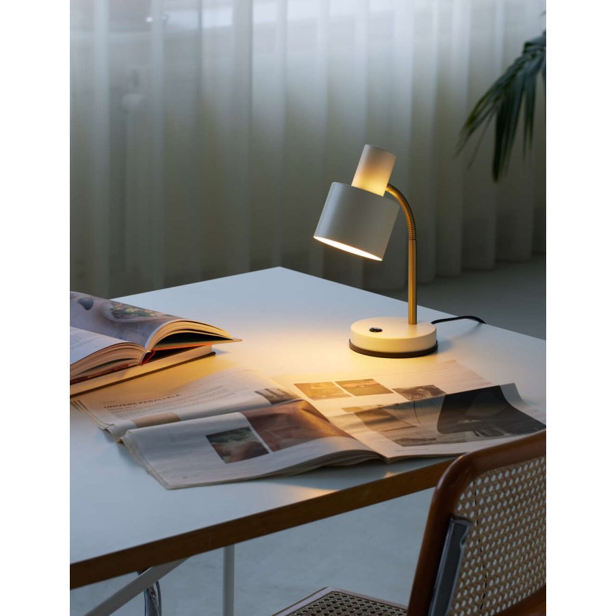 Halo Design Vogue Bordlampe H31 cm, Creme