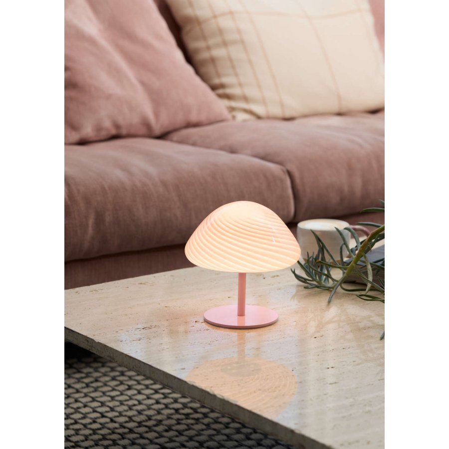 Halo Design Mini Mush Bordlampe H17 cm, Rose