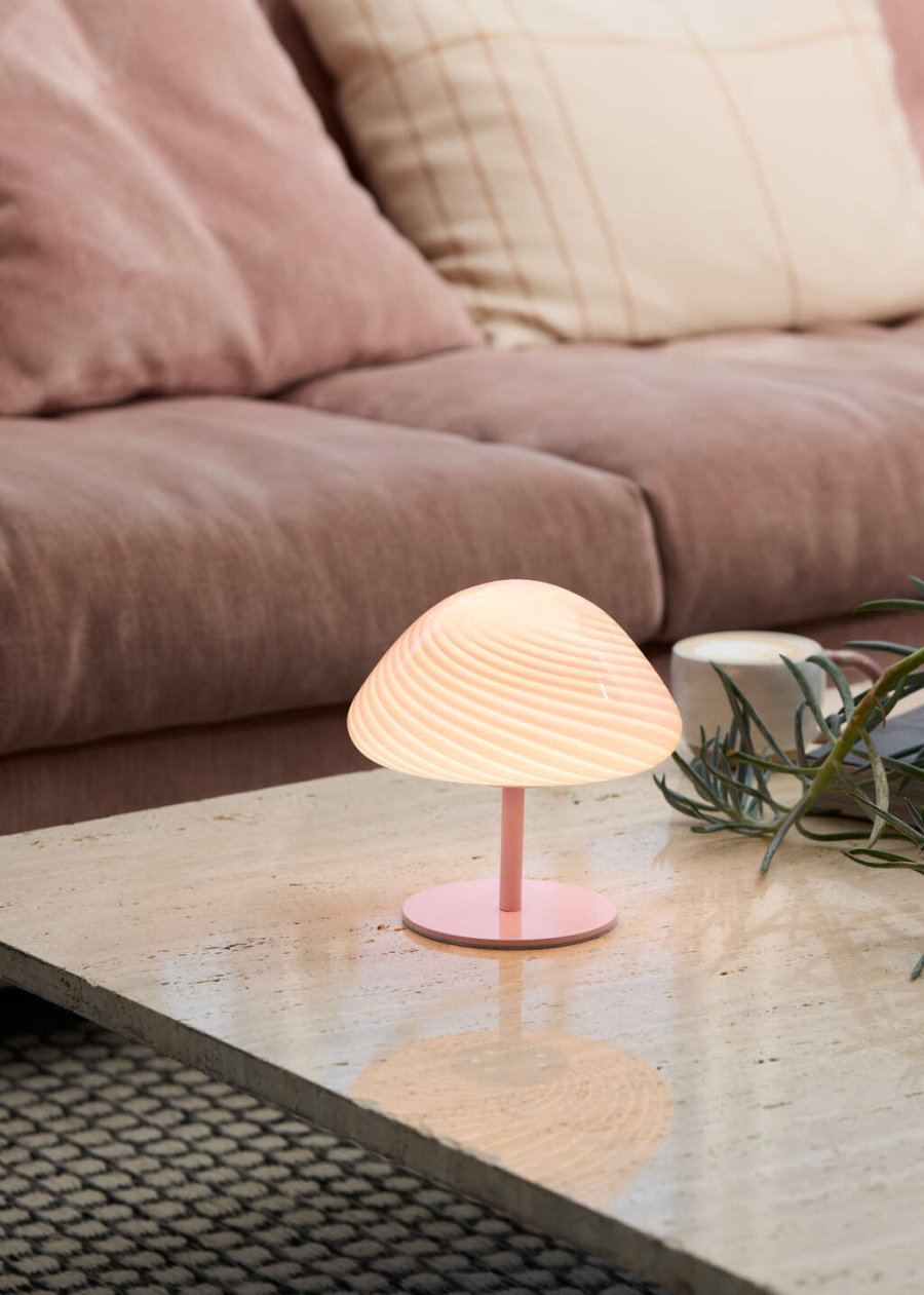 Halo Design Mini Mush Bordlampe H17 cm, Rose