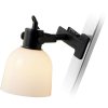 Halo Design Glow Clipslampe H22 cm, Sort/Opal