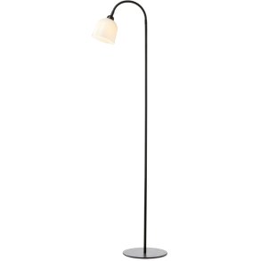 Halo Design Glow Vloerlamp H130 cm, Zwart/Opaal