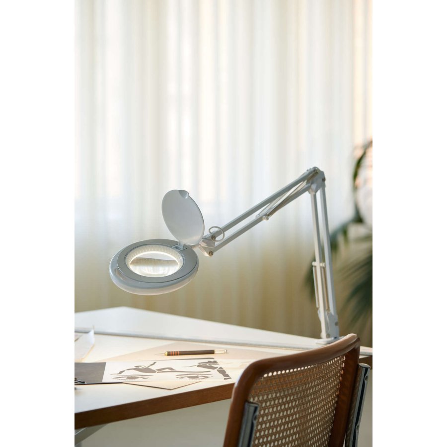 Halo Design Magni Clipslampe LED H50 cm, Hvid