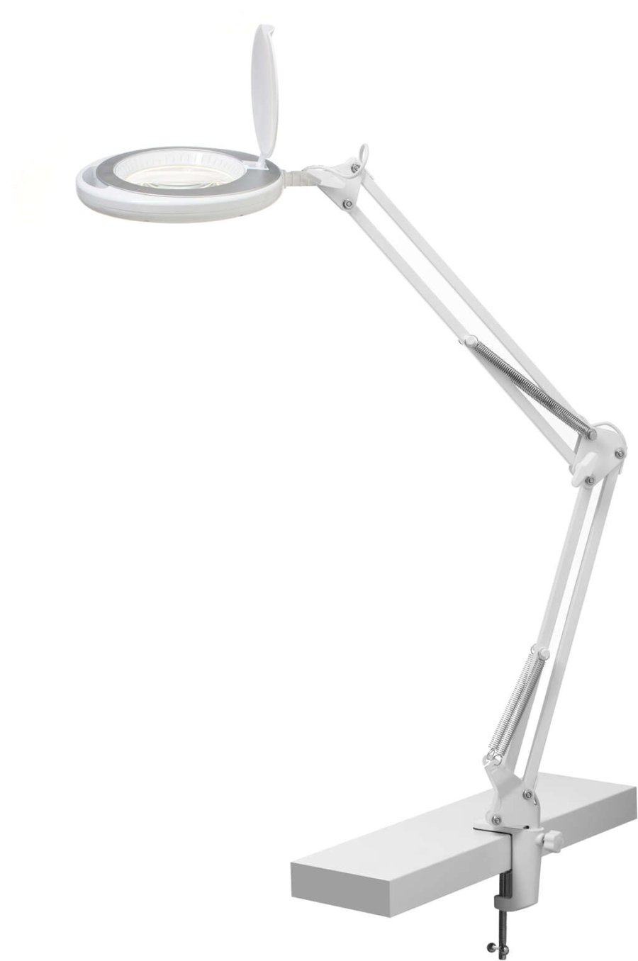 Halo Design Magni Clipslampe LED H50 cm, Hvid