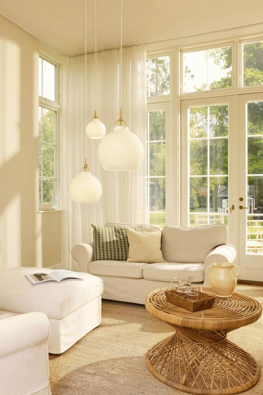 Halo Design Toscana Pendelleuchte 27 cm, Opal