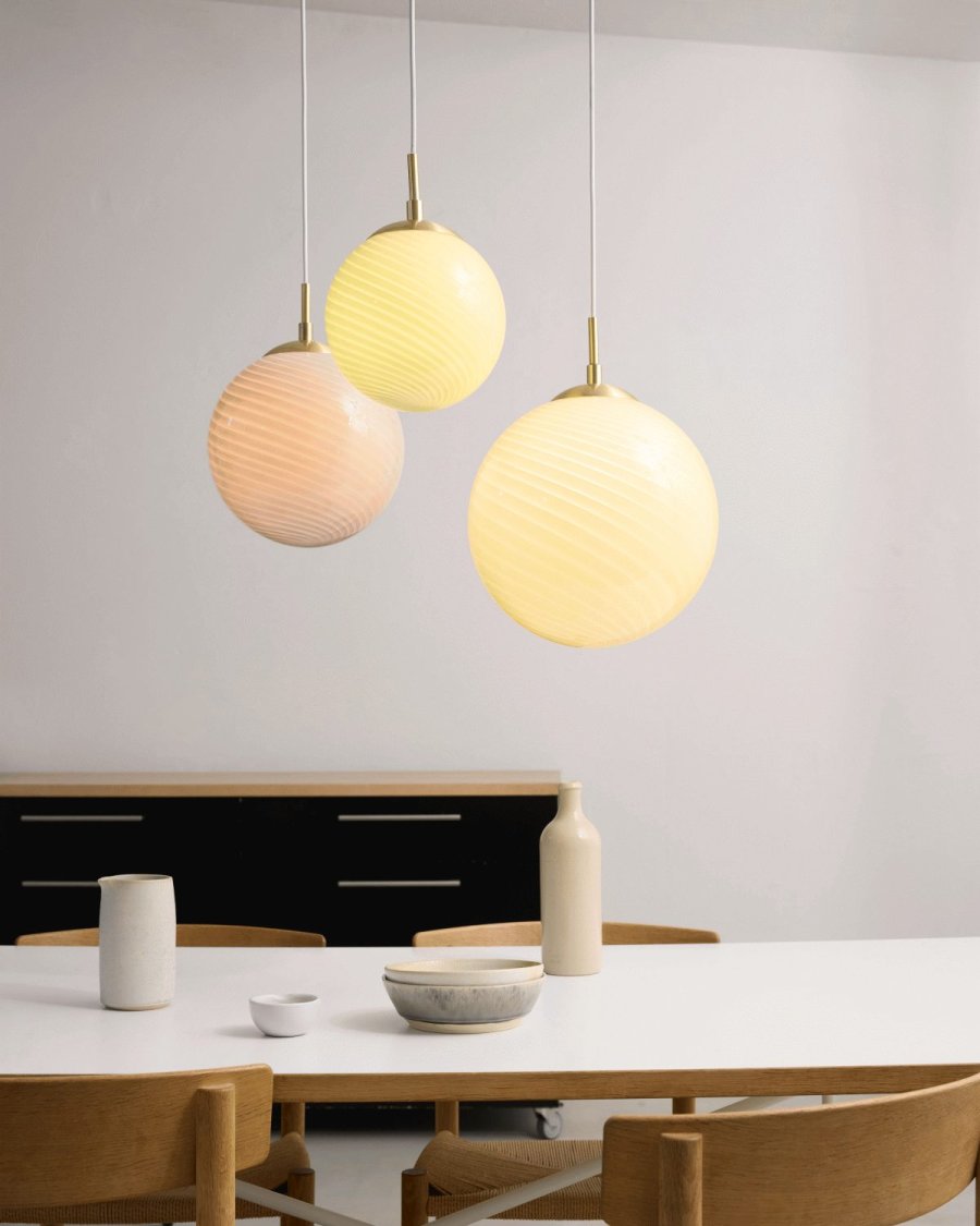 Halo Design Candy Pendelleuchte 30 cm, Creme