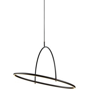 Halo Design Tilt Hanglamp LED 60 cm, Zwart