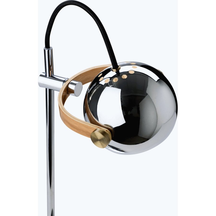 Halo Design DC Kabellose Tischlampe LED H35 cm, Chrome