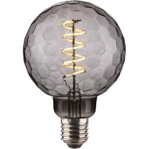 Halo Design Colors Geo Glhbirne E27 LED 2,5W/80lm 3 Stufen, Smoke