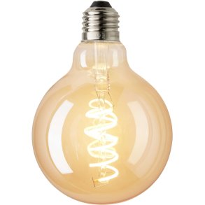 Halo Design Colors G95 Globe-Glhbirne E27 5W/400lm Dimmbar, Amber