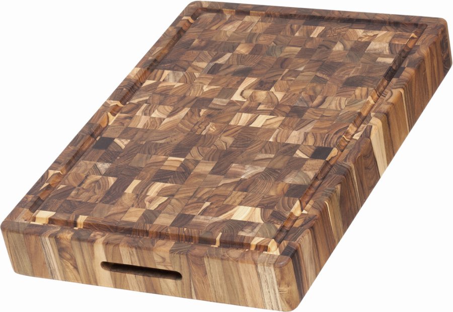 Teakhaus The Butcher Block Collection Schneidebrett 50,8 cm, Teakholz