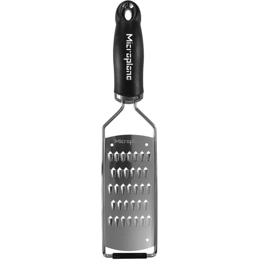 Microplane Gourmet Fint Julienne-rivejern 31 cm, Sort/Stl