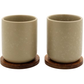 Bredemeijer Umea Krus 2 stk. 20 cl, Loam Grey