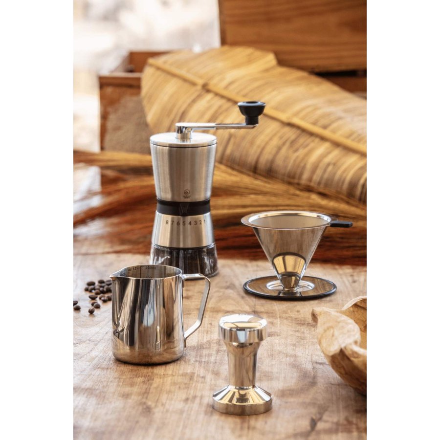 Leopold Vienna Kaffem�lle H23 cm, Rustfrit St�l