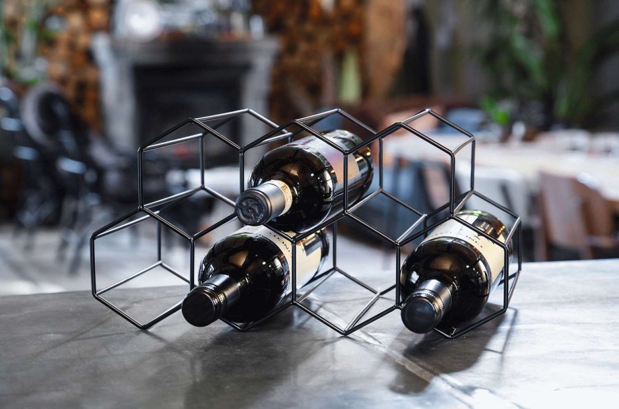 Leopold Vienna Vinreol 19x35 cm, Sort