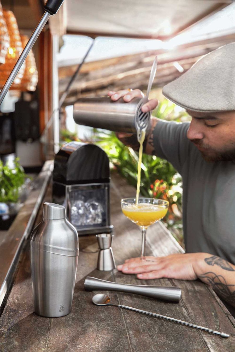 Leopold Vienna M�leb�ger 20/40 ml, Rustfrit St�l