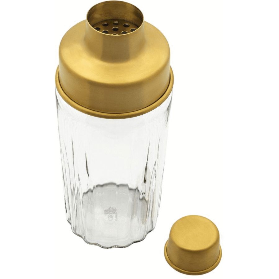 Leopold Vienna Arinto Cocktailshaker 0,5 L, Klar/Guld