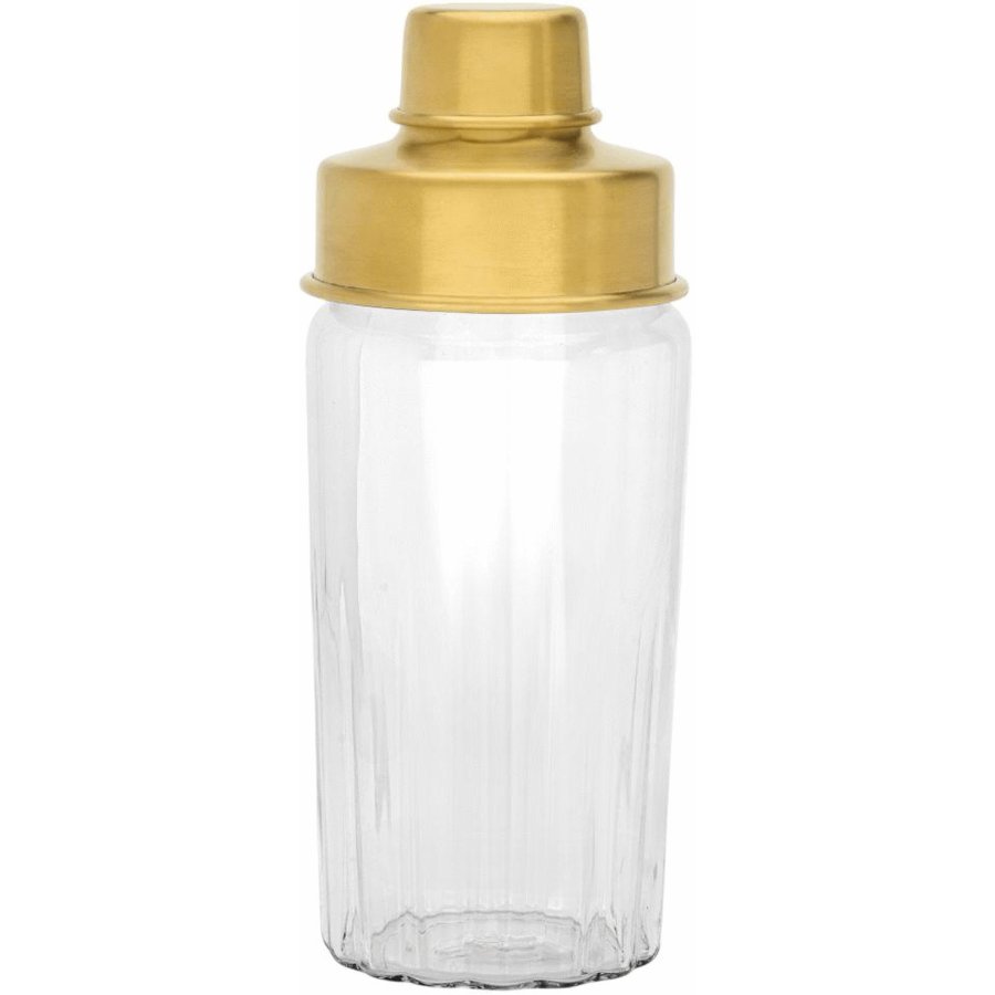Leopold Vienna Arinto Cocktailshaker 0,5 L, Klar/Guld