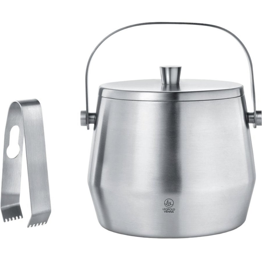 Leopold Vienna Isspand m. L�g 1L, Rustfrit St�l