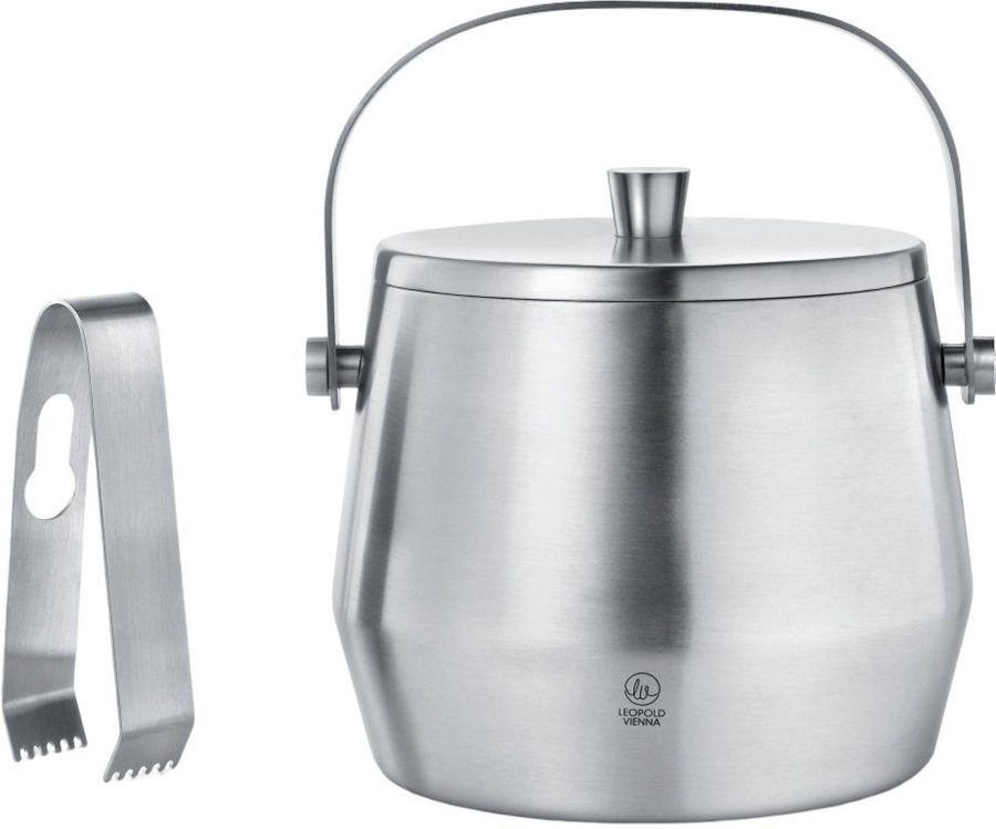 Leopold Vienna Isspand m. L�g 1L, Rustfrit St�l