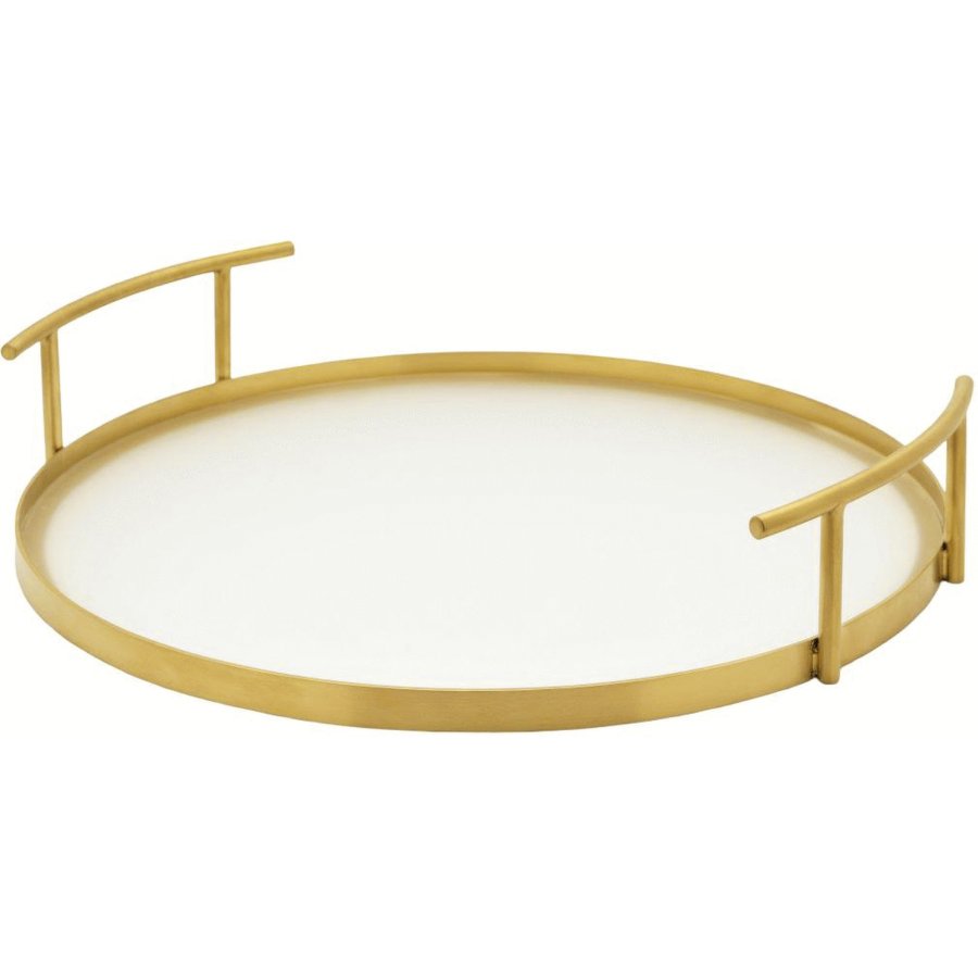 Leopold Vienna Arinto Serveringsbakke �37 cm, Klar/Guld