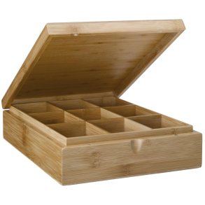Bredemeijer Teeaufbewahrungsbox 22x28 cm, Bambus