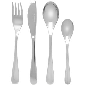 Zilverstad Brnebestikst 4 Dele, Rustfri Stl