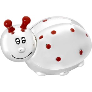 Zilverstad Dose fr Milchzhne Marienkfer 7 cm